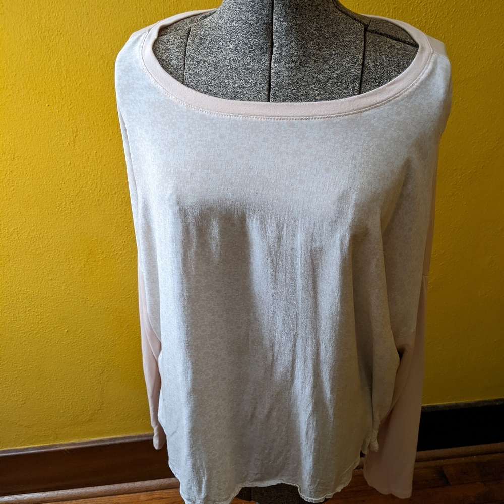 Loft Outlet Drop Shoulder Long Sleeve Tee.